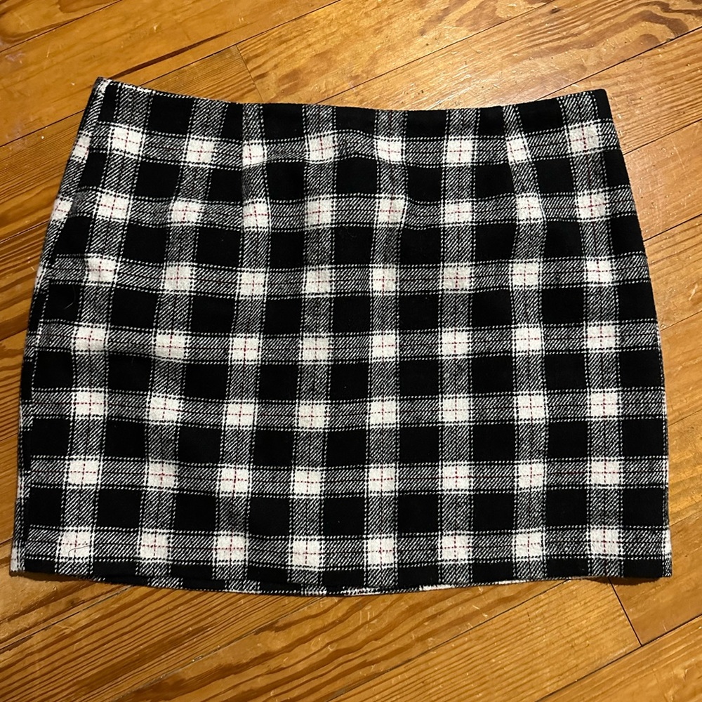 Plaid Skirt